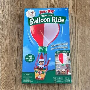 Elf on the Shelf Peppermint Balloon Ride